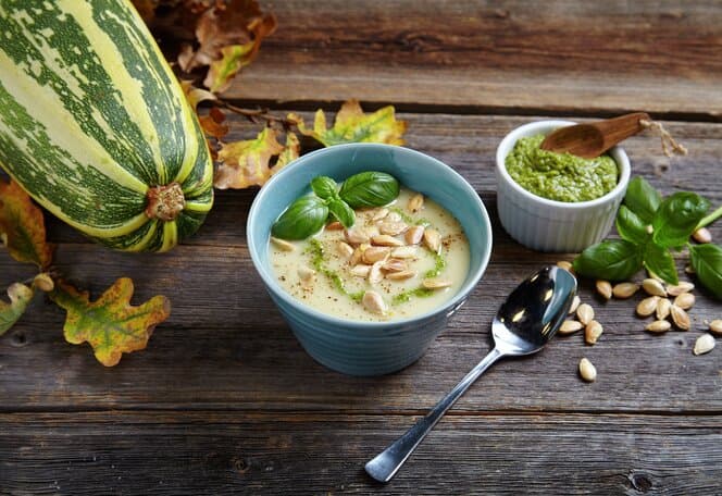 Pesto av gresskarkjerner