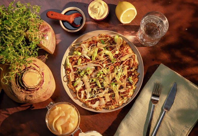 Kålrotokonomiyaki