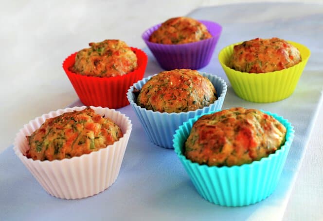 Matmuffins med grønnsaker