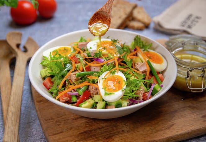 Tunfisksalat med egg