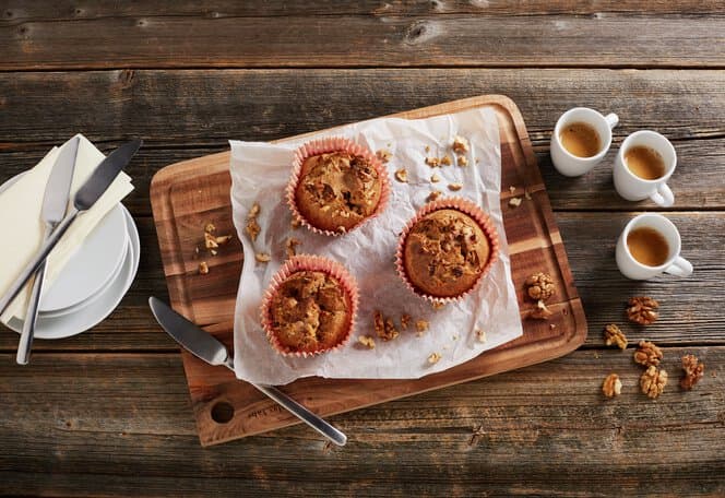 Grove frokostmuffins