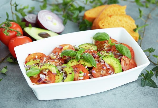 Tomatsalat med avokado