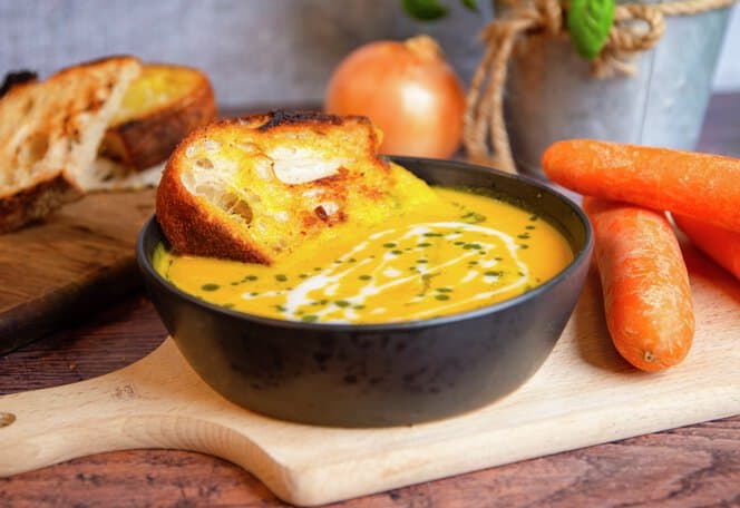 Gulrotsuppe med kokosmelk