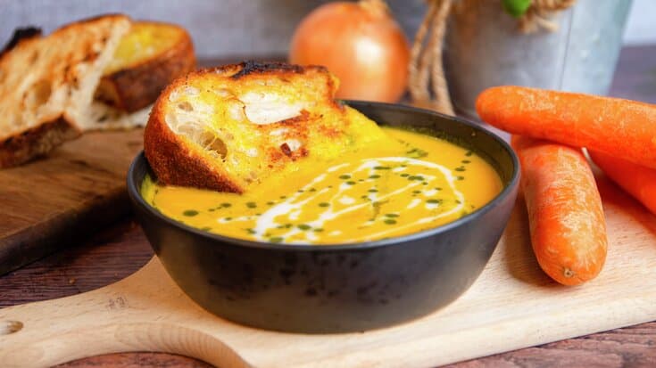 Gulrotsuppe med kokosmelk