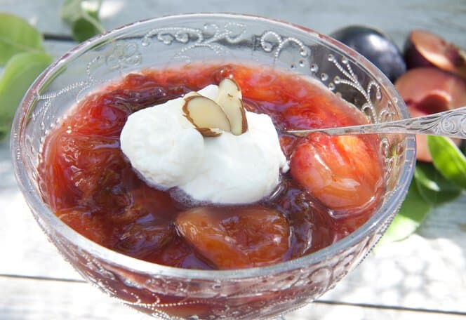 Plommekompott
