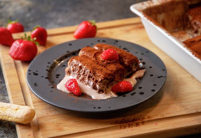 Tiramisu med jordbær