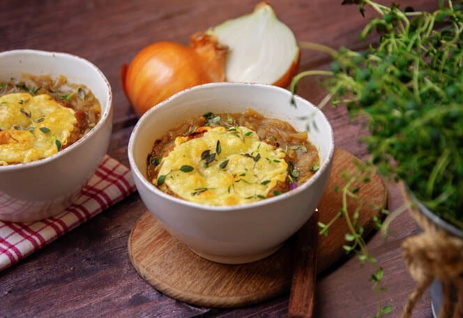 Fransk løksuppe