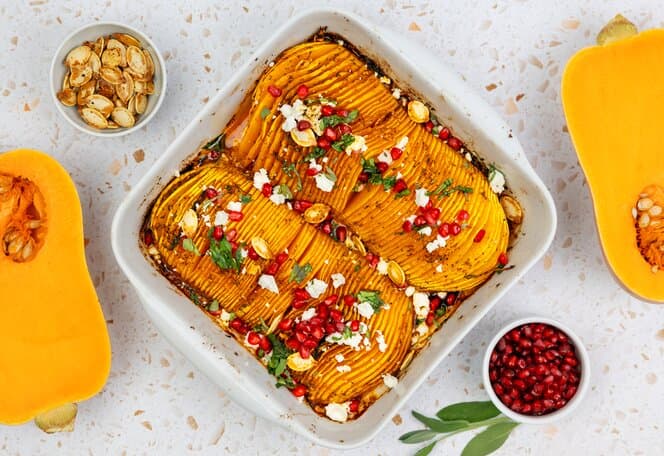 Hasselback gresskar