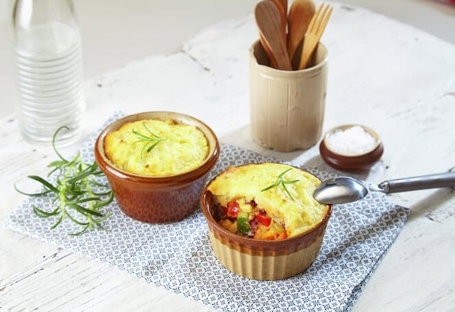 Shepherd's pie med grønnsaker