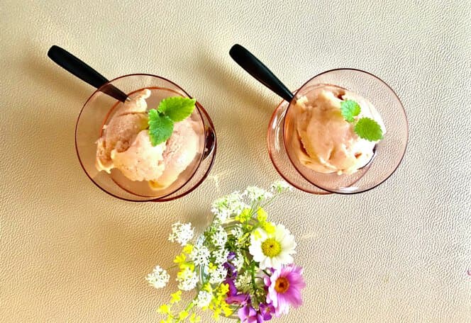 Rabarbrasorbet