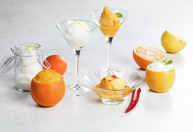 Sitronsorbet