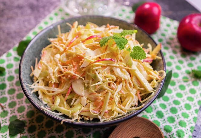 Coleslaw med eple