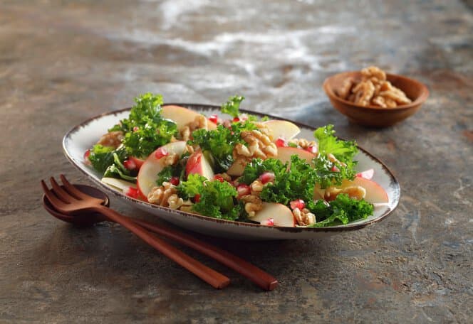 Grønnkålsalat med eple