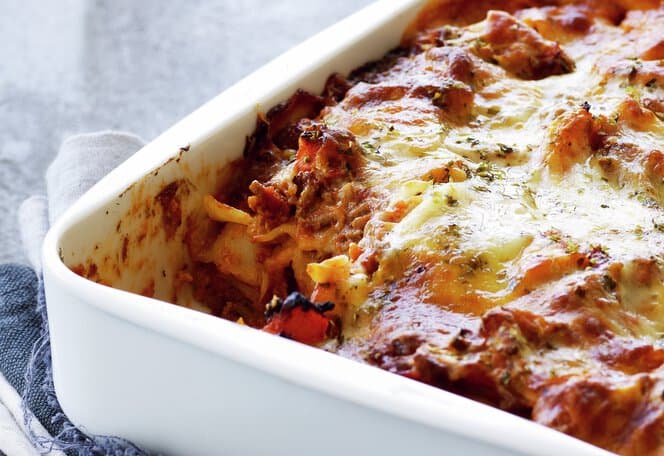 Lasagne med rotgrønnsaker