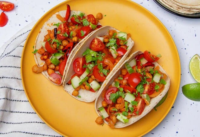 Burritos med kikerter