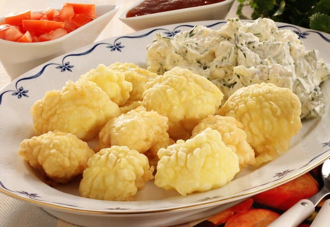 Blomkål tempura