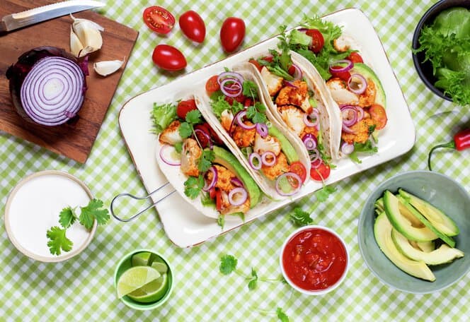 Blomkåltaco