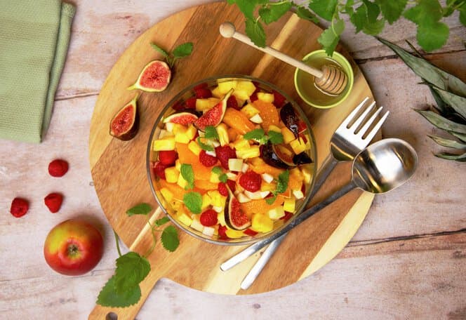 Fruktsalat med fiken