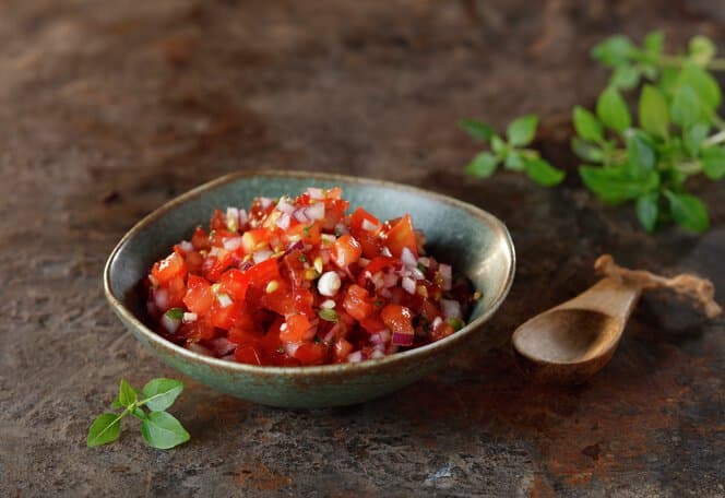 Hjemmelaget tomatsalsa
