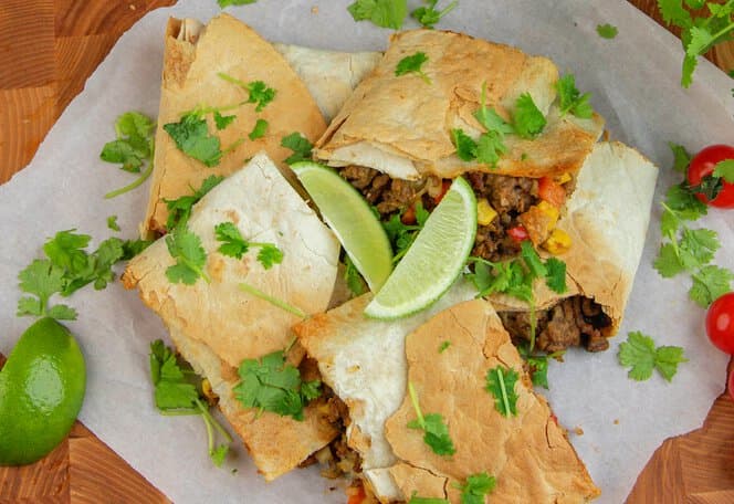 Langpanne quesadilla