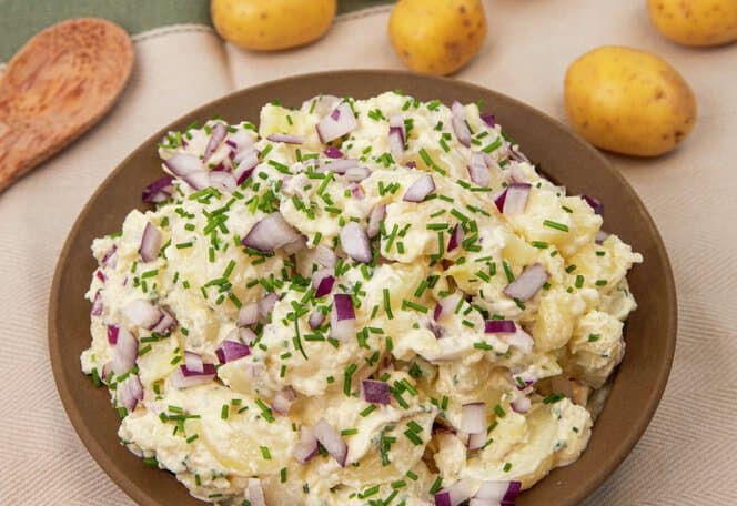 Kremet potetsalat