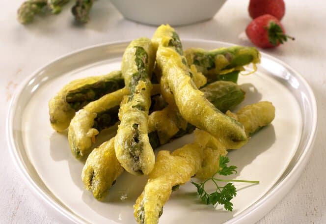 Asparges tempura