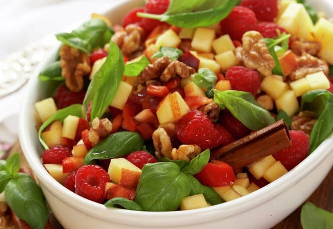 Frekk fruktsalsa med limelake