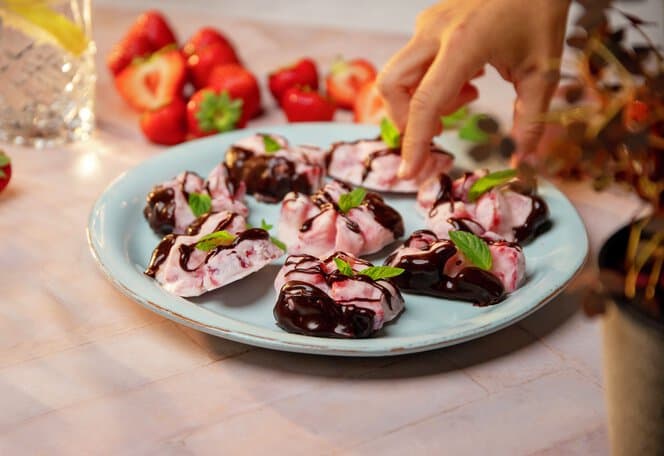 Strawberry clusters