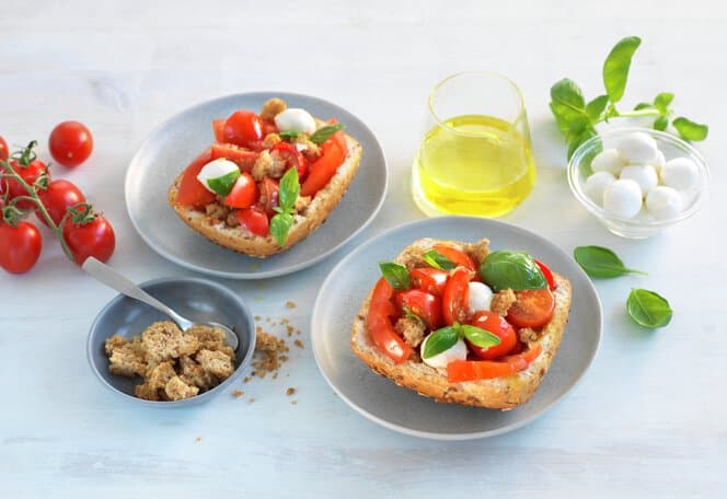 Panzanella - tomatsalat med brød