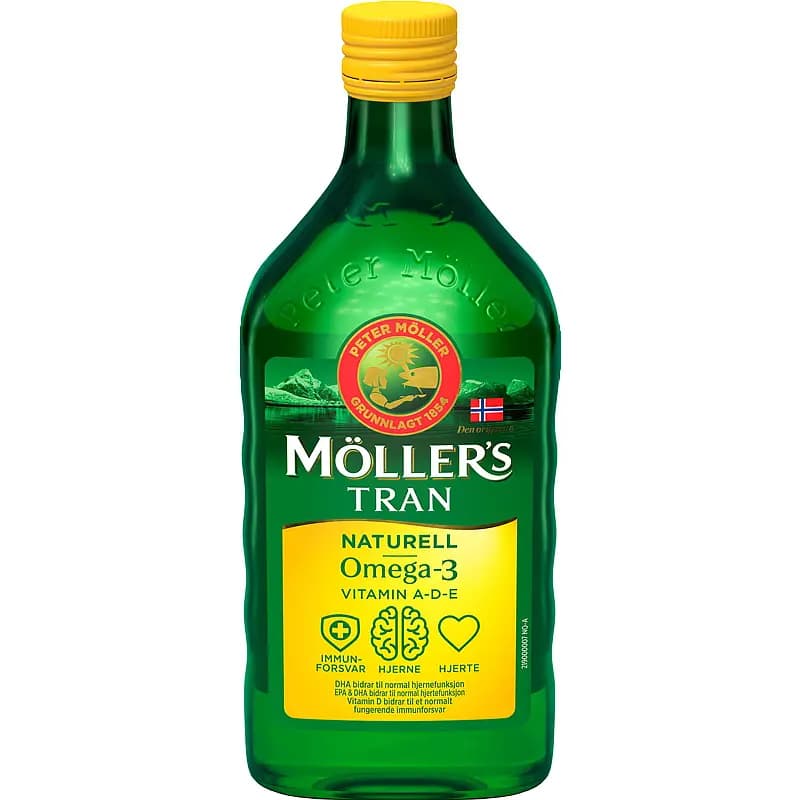 Möller's Tran 500 ml Naturell