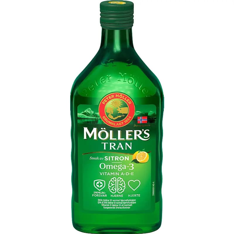 Möller's Tran 500 ml Sitron