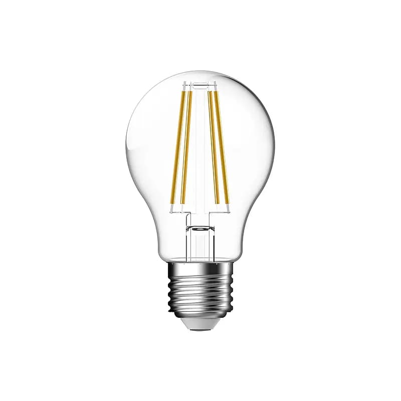 Lyspære LED 806 lm 3-pk dim klar E27 A60 E+