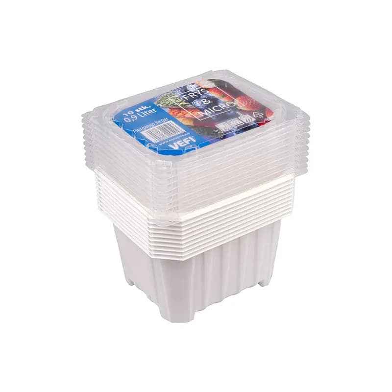 Frysebeger 10-pk 0,9 l Vefi