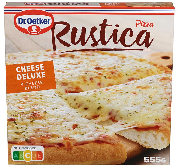 PIZZA RUSTICA 4 CHEESE 555 g Dr. Oetker