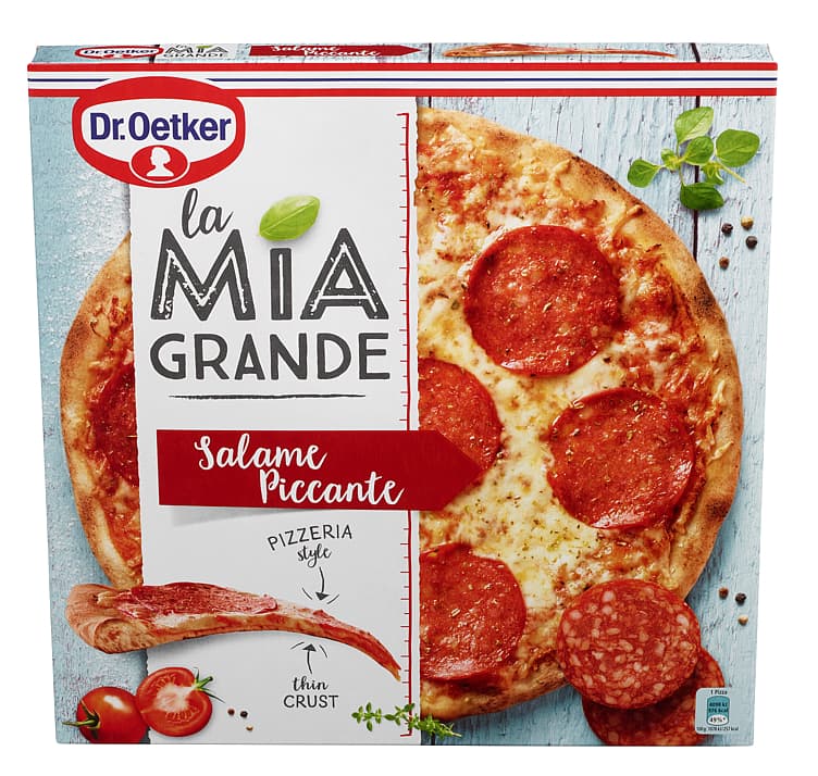 PIZZA LA MIA 380 g salame piccante Dr. Oetker
