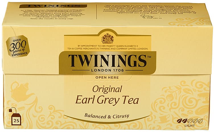 EARL GREY TEA 25 poser Twinings