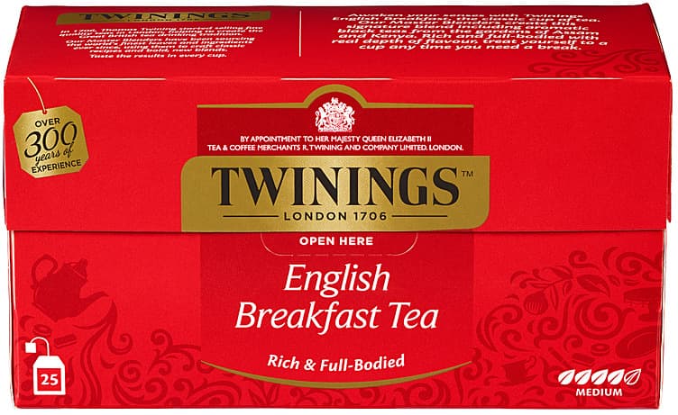 ENGLISH BREAKFAST 25 pk Twinings