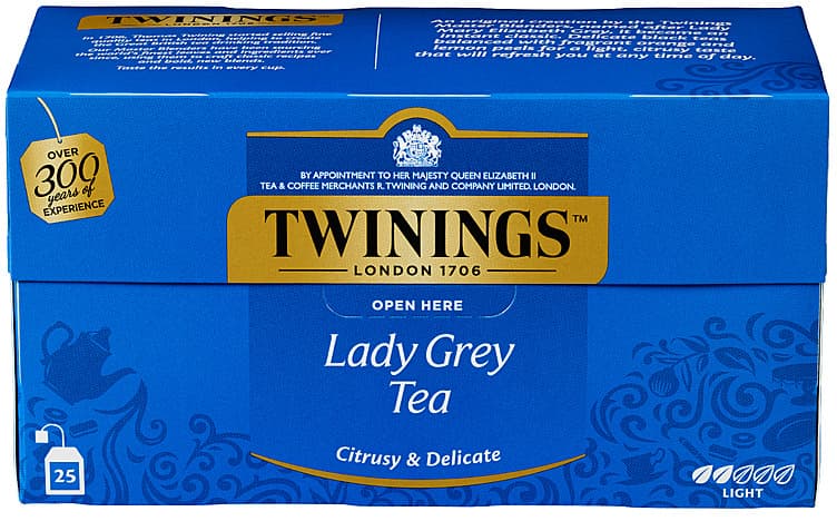 TWININGS LADY GREY 25 stk