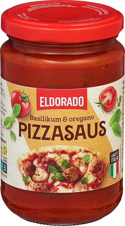 PIZZASAUS BASILIKUM/OREGANO 300 ml Eldorado