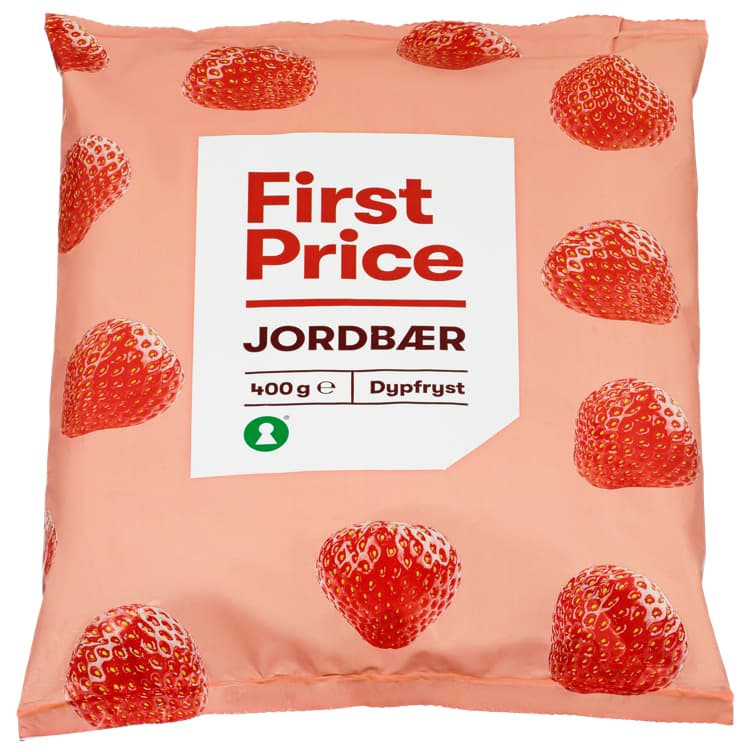 JORDBÆR 400 g frys. FIRST PRICE