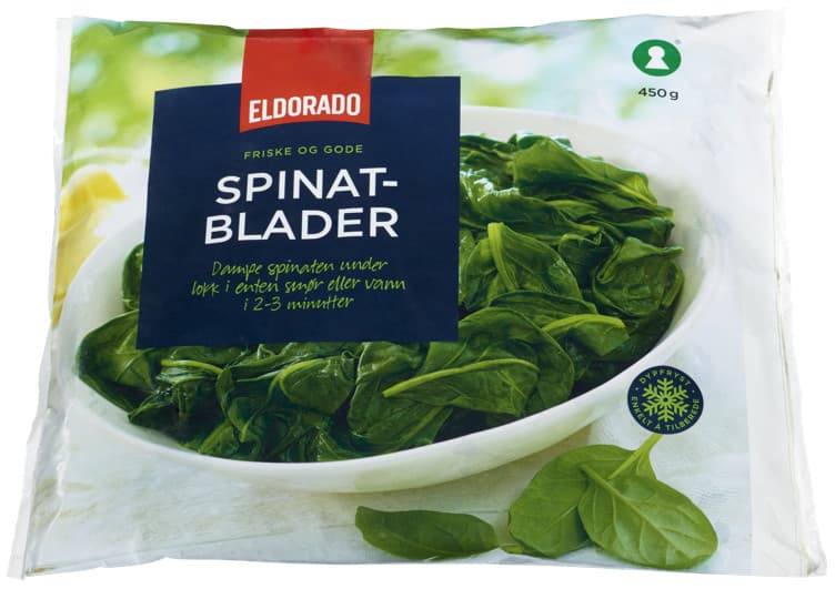 SPINATBLADER 450 g Eldorado