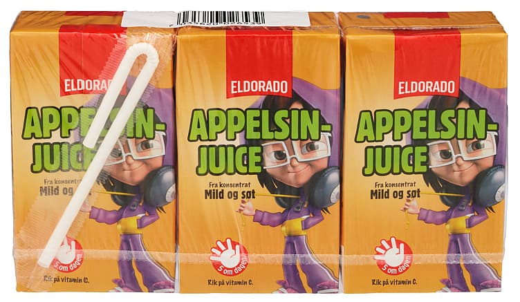 ELDORADO APPELSINJUICE 3 x 250 ml