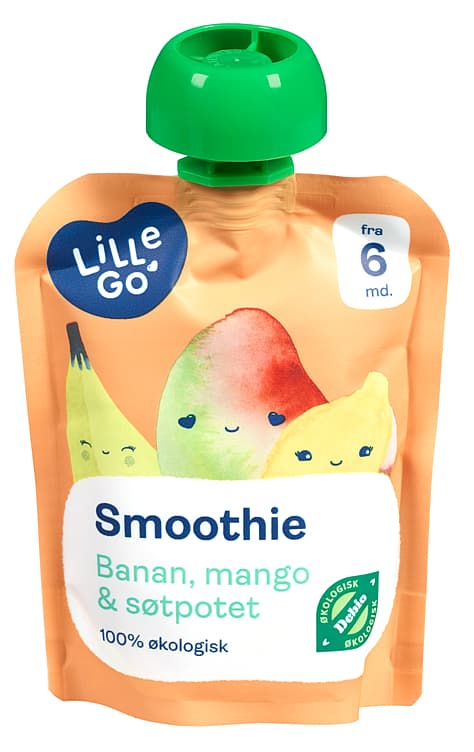 LILLEGO SMOOTHIE 90 g banan/mango/søtpotet