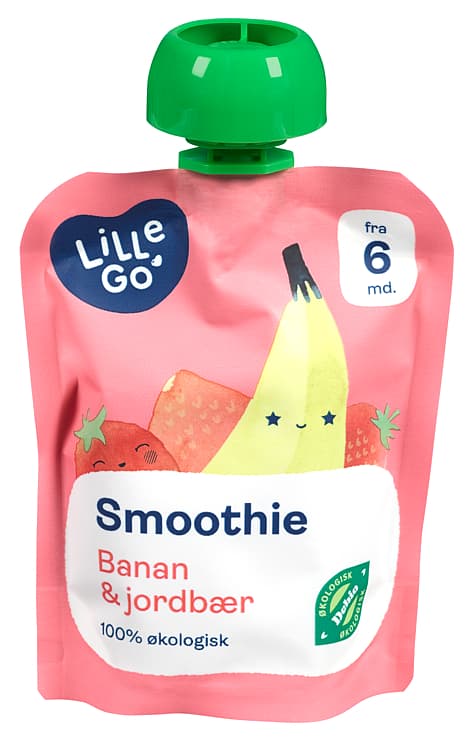 LILLEGO SMOOTHIE 90 g banan/jordbær