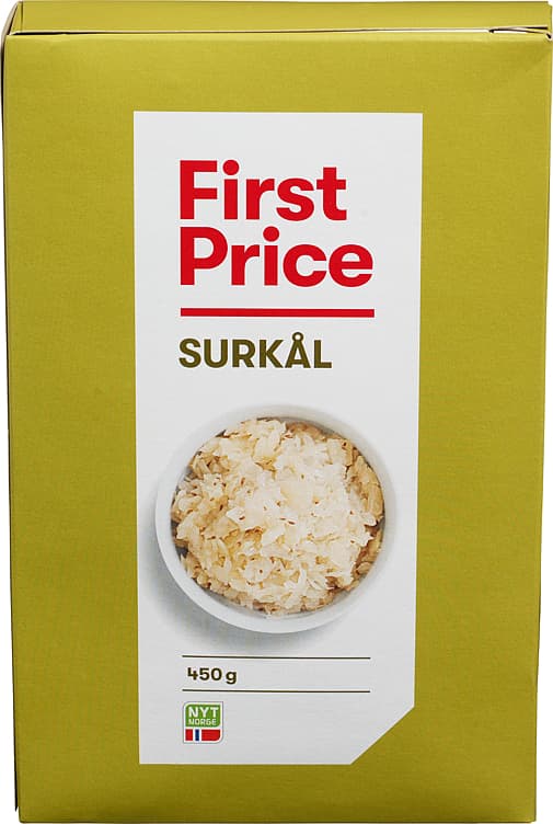 FIRST PRICE SURKÅL 450 g
