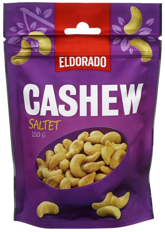 CASHEWNØTTER SALTET 150 g Eldorado