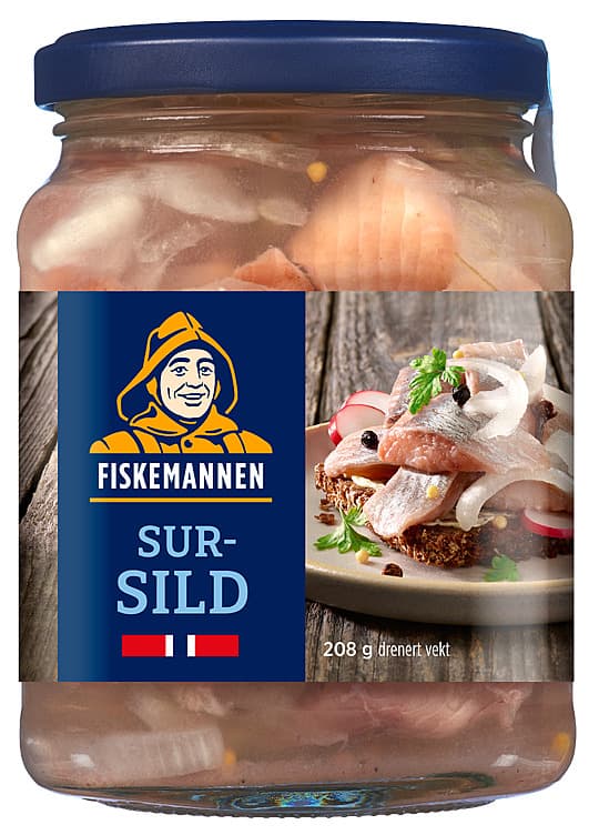 SURSILD 365g fiskemannen