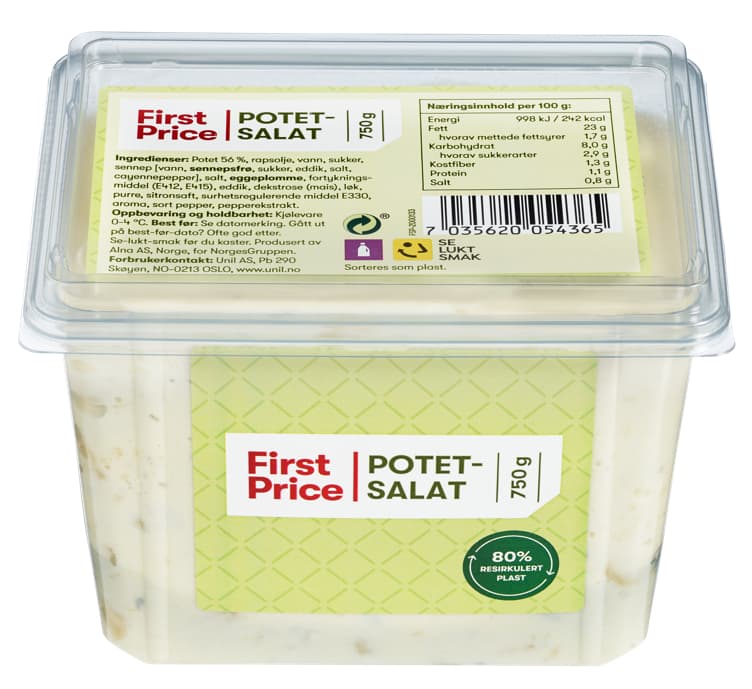 POTETSALAT 750g first price
