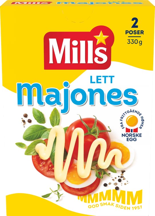 MILLS MAJONES LETT 330 g