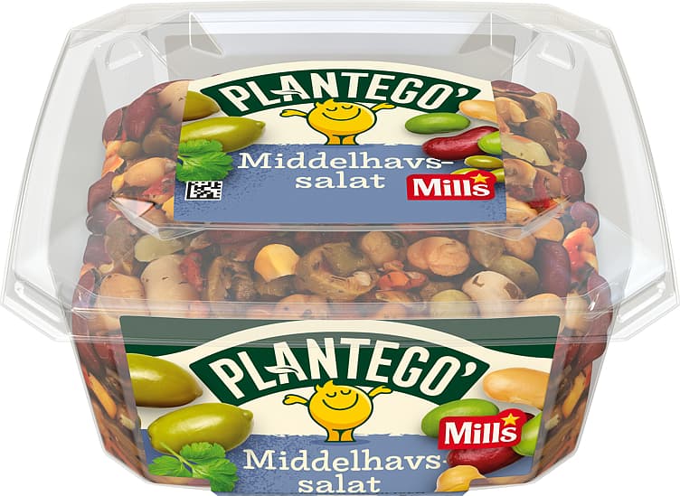 MIDDELHAVSALAT 300 g bønne/oliven plantego